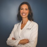 Dr. Kate Huza in coat